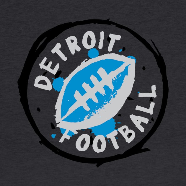 Detroit Football 02 by Very Simple Graph